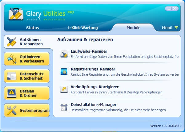 Glary Utilities Pro Portable