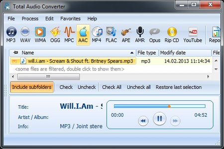 Descarger Total Audio Converter Gratis