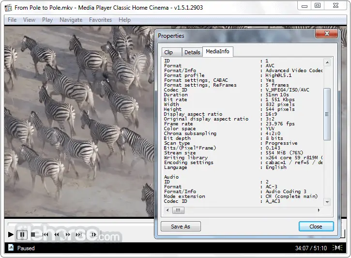 Media Player Classic Home Cinema Download