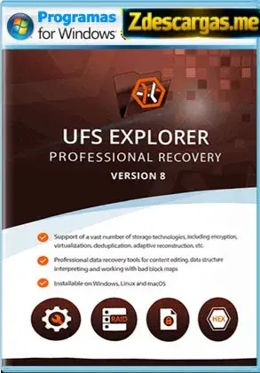 UFS Explorer Pro Full Multilenguaje Español