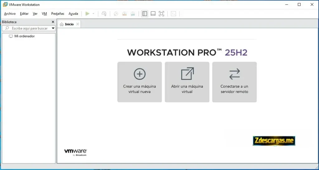 VMware Workstation Pro 25H2 Full Español Maga